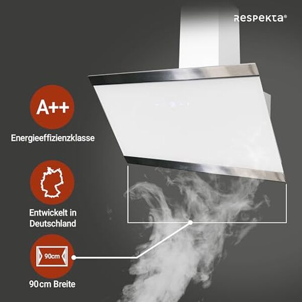 Découvrez l'efficacité et le design élégant de la hotte Respekta CH89090W dans notre test détaillé : performance et style s'allient pour votre cuisine