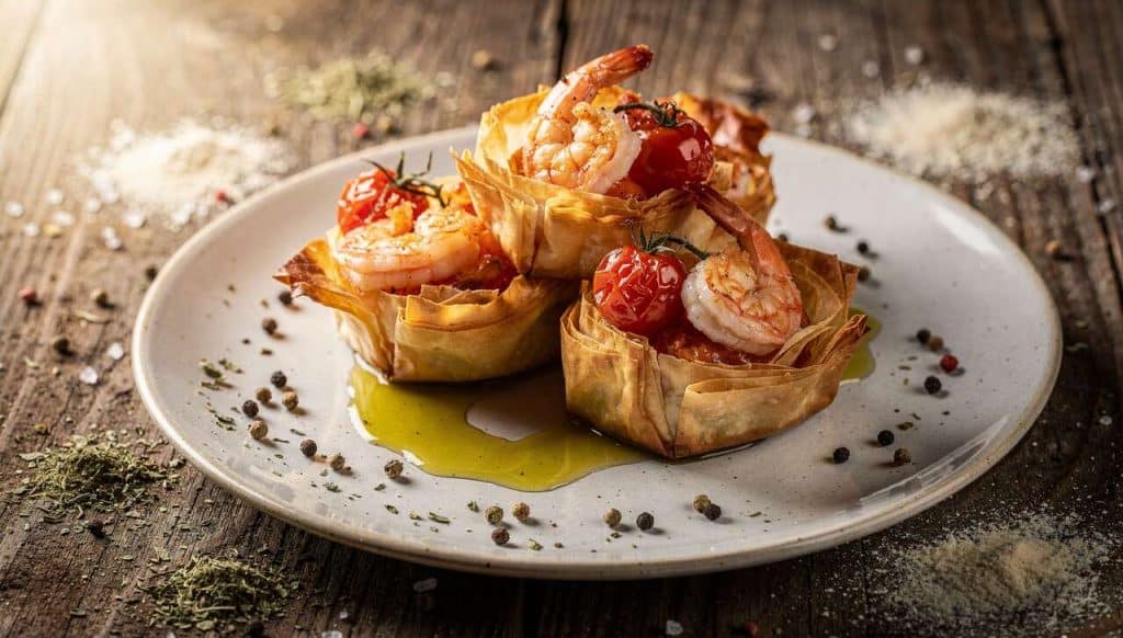 Croustillants crevettes et tomates cerise : recette savoureuse