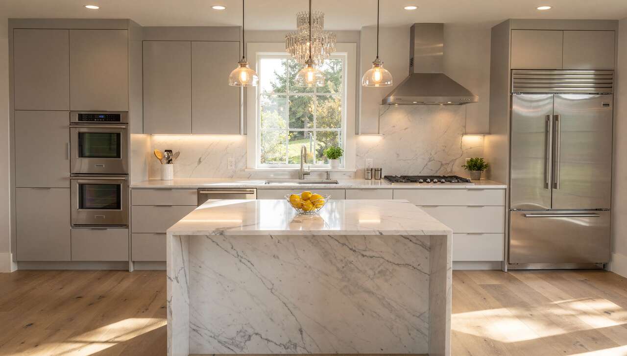 Intégration des luminaires avec le design de la cuisine Intégration des luminaires avec le design de la cuisine