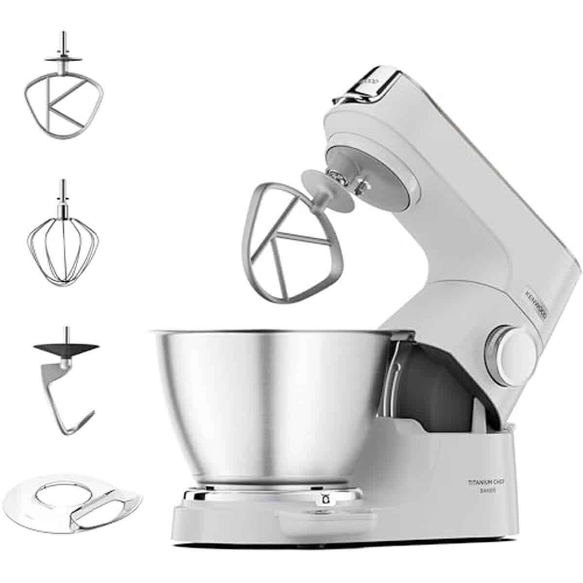 Test du Kenwood Titanium Chef Baker KVC65.001WH : performance pâtissière de 1200W