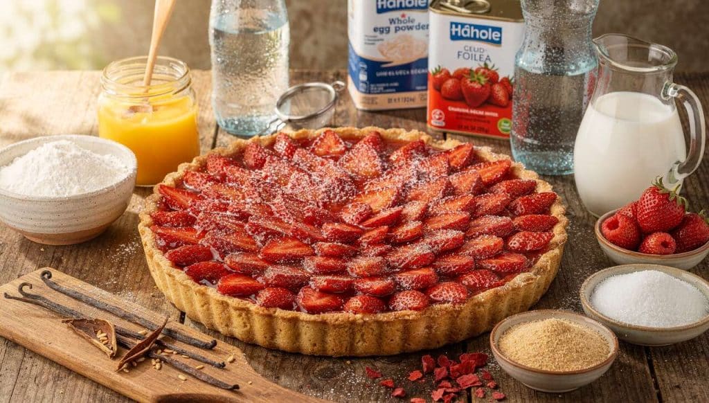 Recette de tarte aux fraises : délice estival à découvrir
