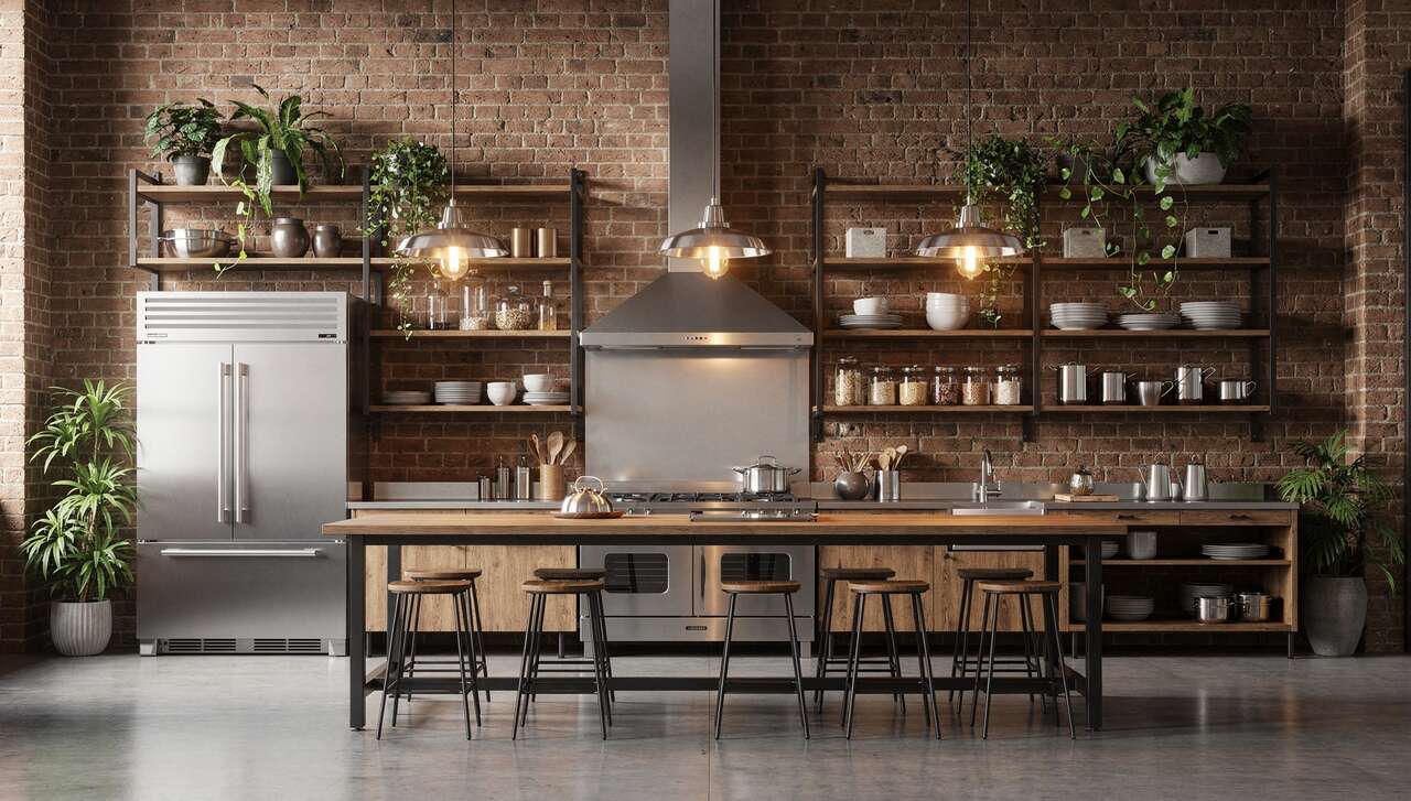 L’art de la décoration dans les cuisines industrielles