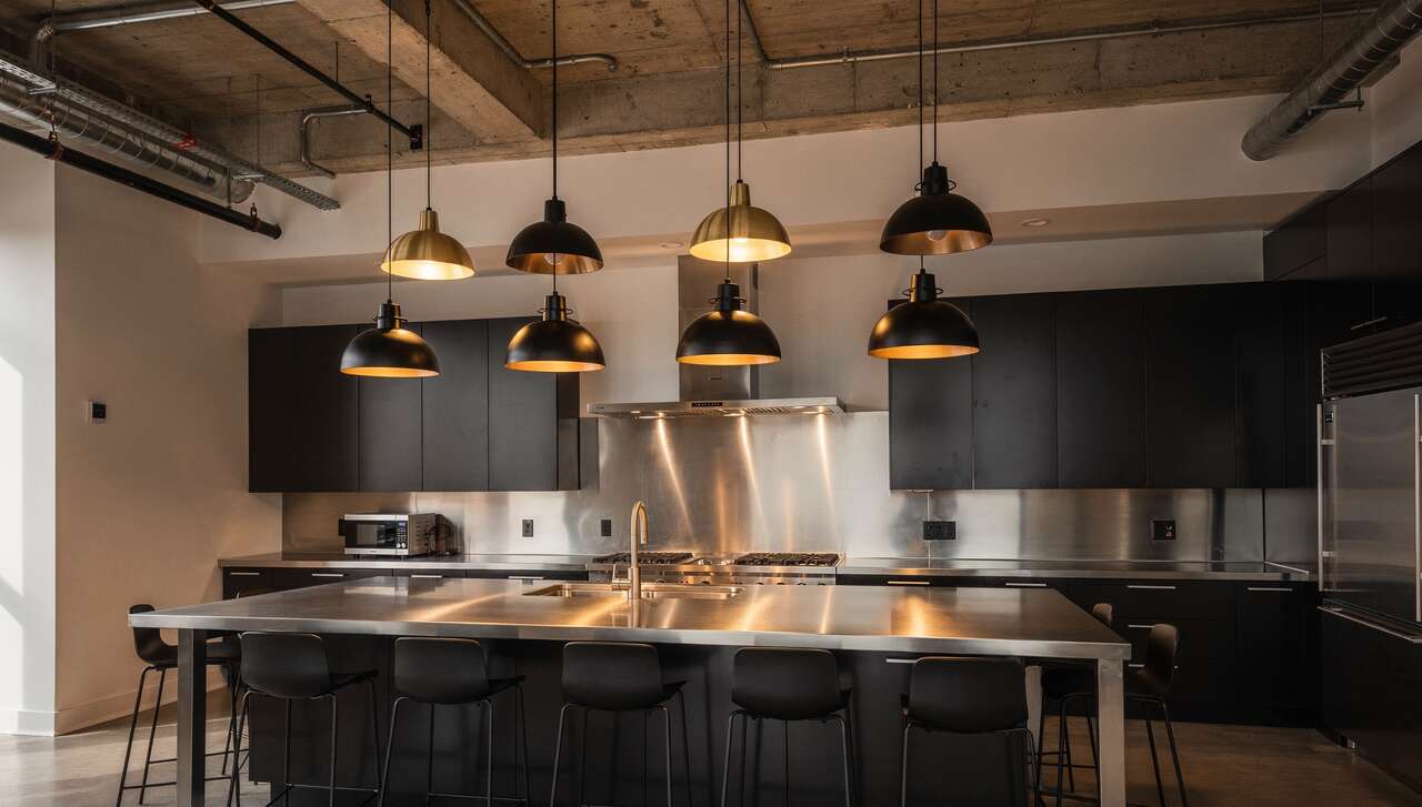 L'éclairage, un élément essentiel dans les cuisines industrielles