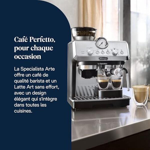 Découvrez notre test complet de la De'Longhi La Specialista Arte EC9155.MB : caractéristiques, performances et avis sur cette machine à espresso haut de gamme pour amateurs exigeants.