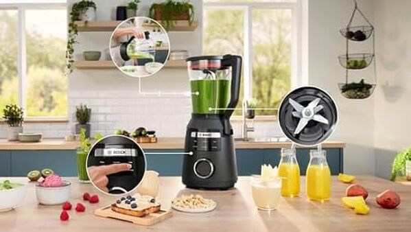 Découvrez notre test complet du blender Bosch Vitapower Série 6 : performances, puissance et efficacité pour un mixage optimal en cuisine.