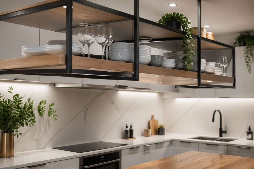Solutions pratiques : optimisation des cuisines avec systèmes en hauteur