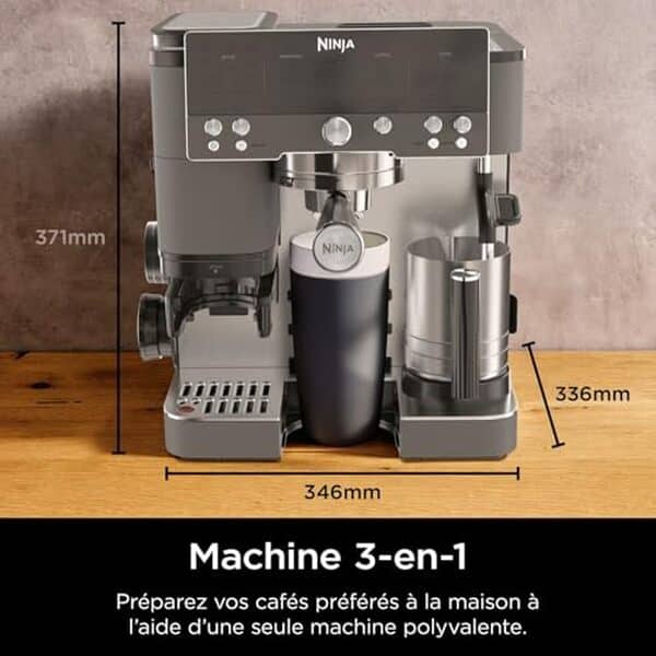 Découvrez notre test détaillé de la machine à café Ninja ES601EUGM 3-en-1. Polyvalence, design luxe et performances : tous les détails pour bien choisir votre cafetière.
