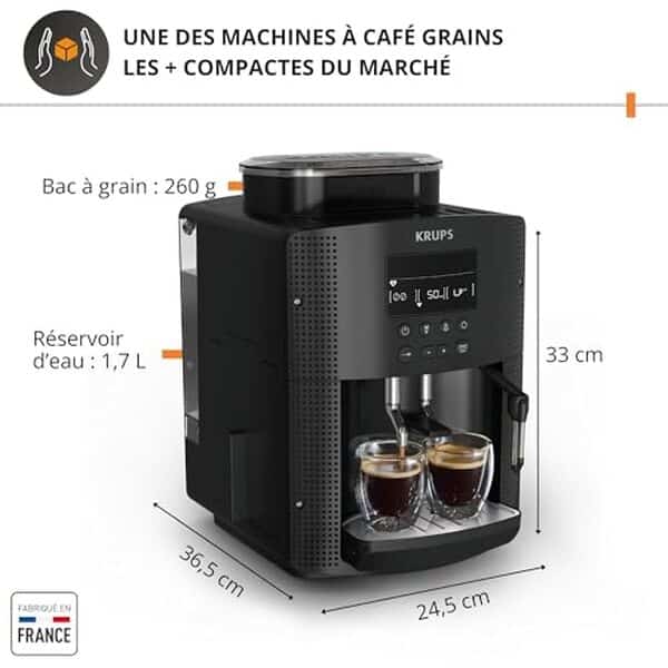 Découvrez notre test détaillé de la Krups Essential YY8135FD : performance, facilité d'utilisation et qualité des expressos et cappuccinos. Avis complet et conseils.