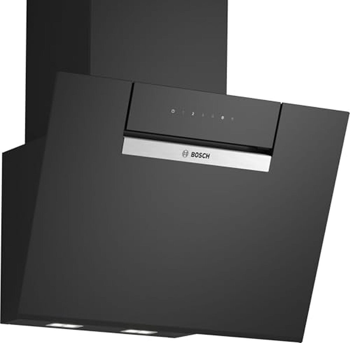 Test de la hotte inclinée Bosch DWK67FN60, série 4, noir