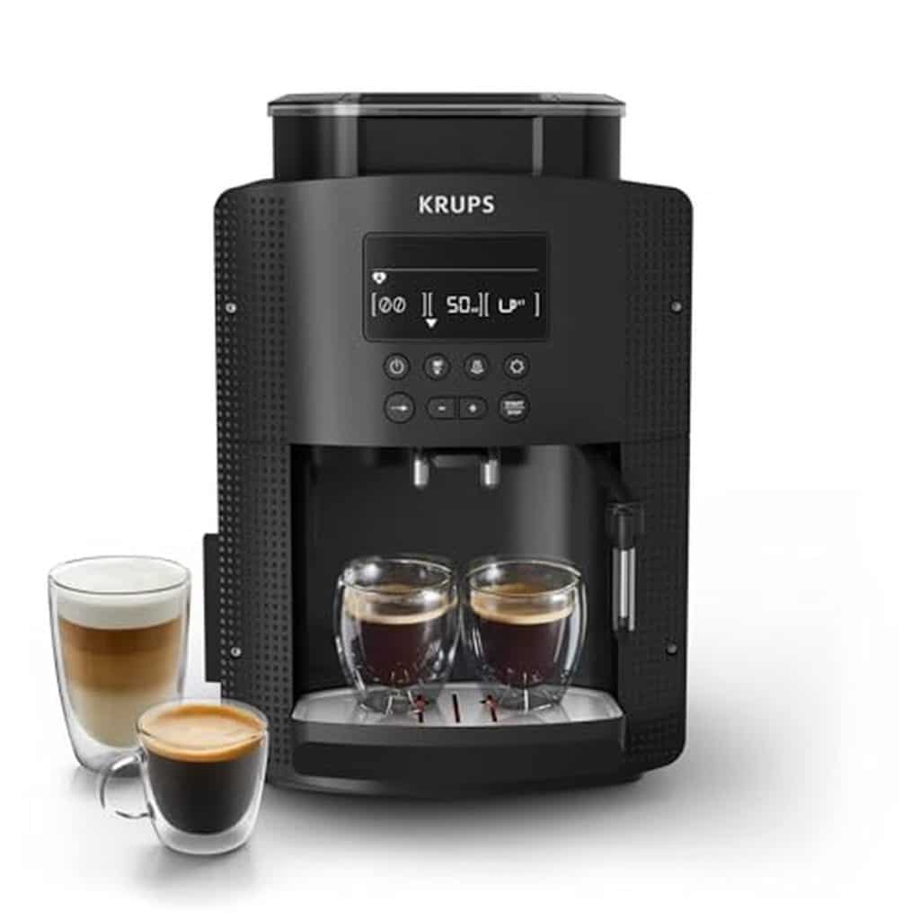 Test de la Krups Essential YY8135FD : expresso automatique et cappuccino parfaits