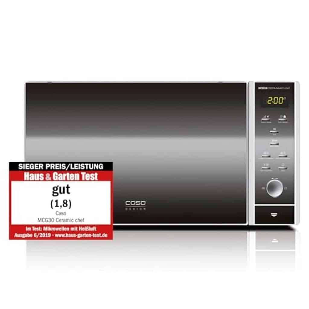 Test : micro-ondes Caso MCG30 3-en-1 puissant et polyvalent
