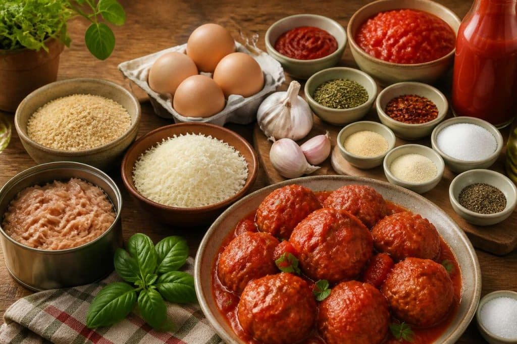 Boulettes de thon à l'italienne : recette facile et savoureuse