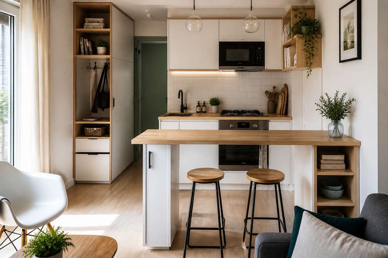 Aménager une cuisine efficace dans un espace réduit Aménager une cuisine efficace dans un espace réduit