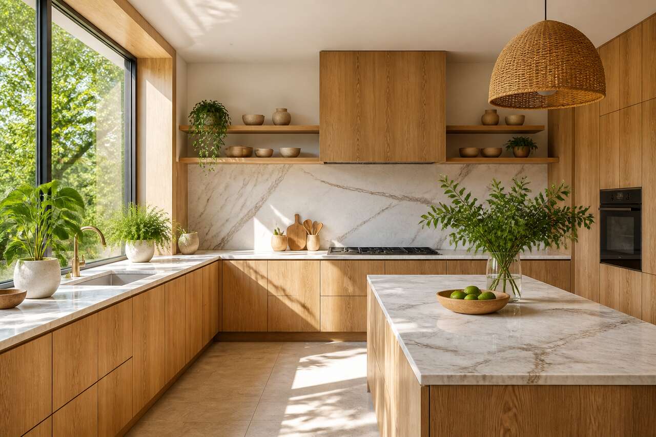 Les avantages des matériaux naturels pour une cuisine durable Les avantages des matériaux naturels pour une cuisine durable