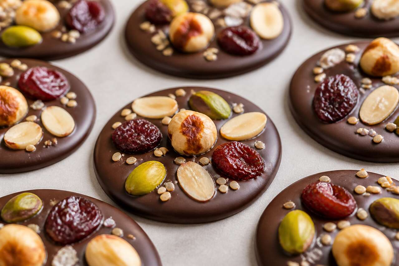 Mendiant aux cerises : recette facile et gourmande
