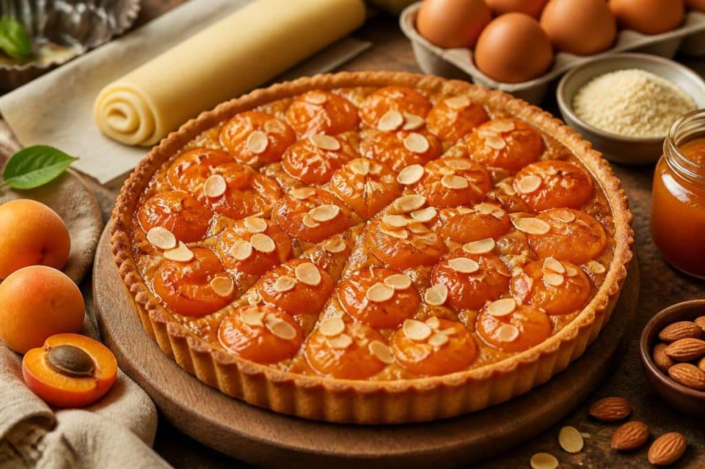 Tarte aux abricots et amandes : la recette gourmande de Clarisse