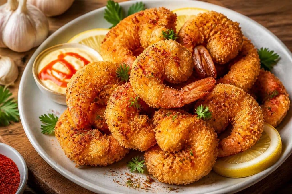 Crevettes en croûte à l'ail : recette savoureuse et facile