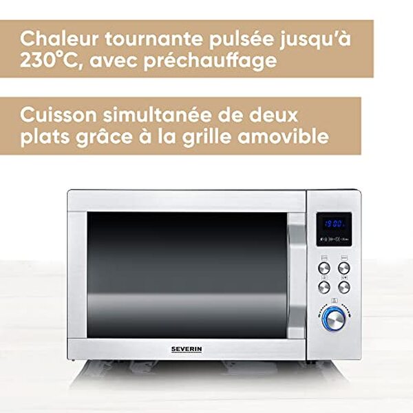 Découvrez notre test détaillé du four micro-ondes Severin MW 7777 multifonction : performances, fonctionnalités et verdict final pour cet appareil polyvalent.