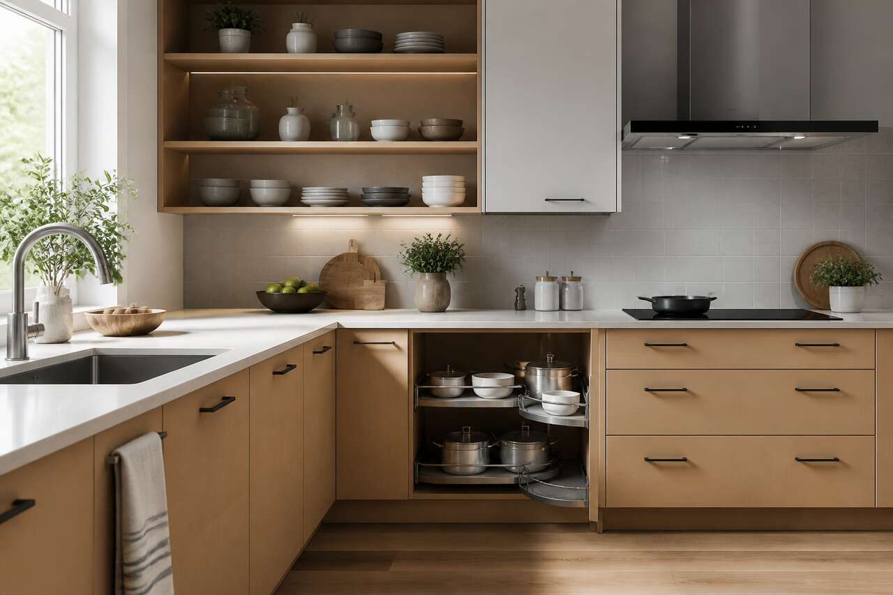Rangements bas : choisir la bonne solution pour l&rsquo;angle sans se tromper
