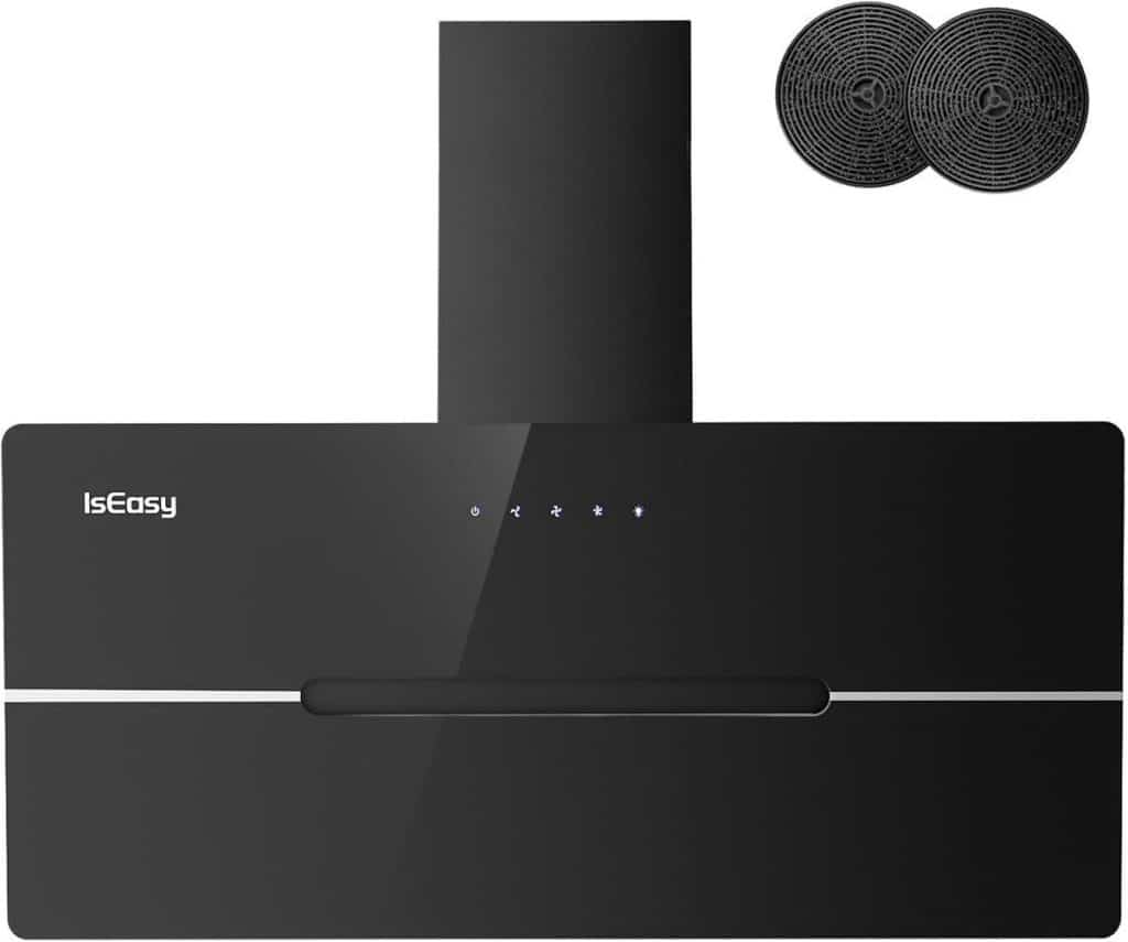 Test : hotte inclinée IsEasy 90cm, efficacité A++