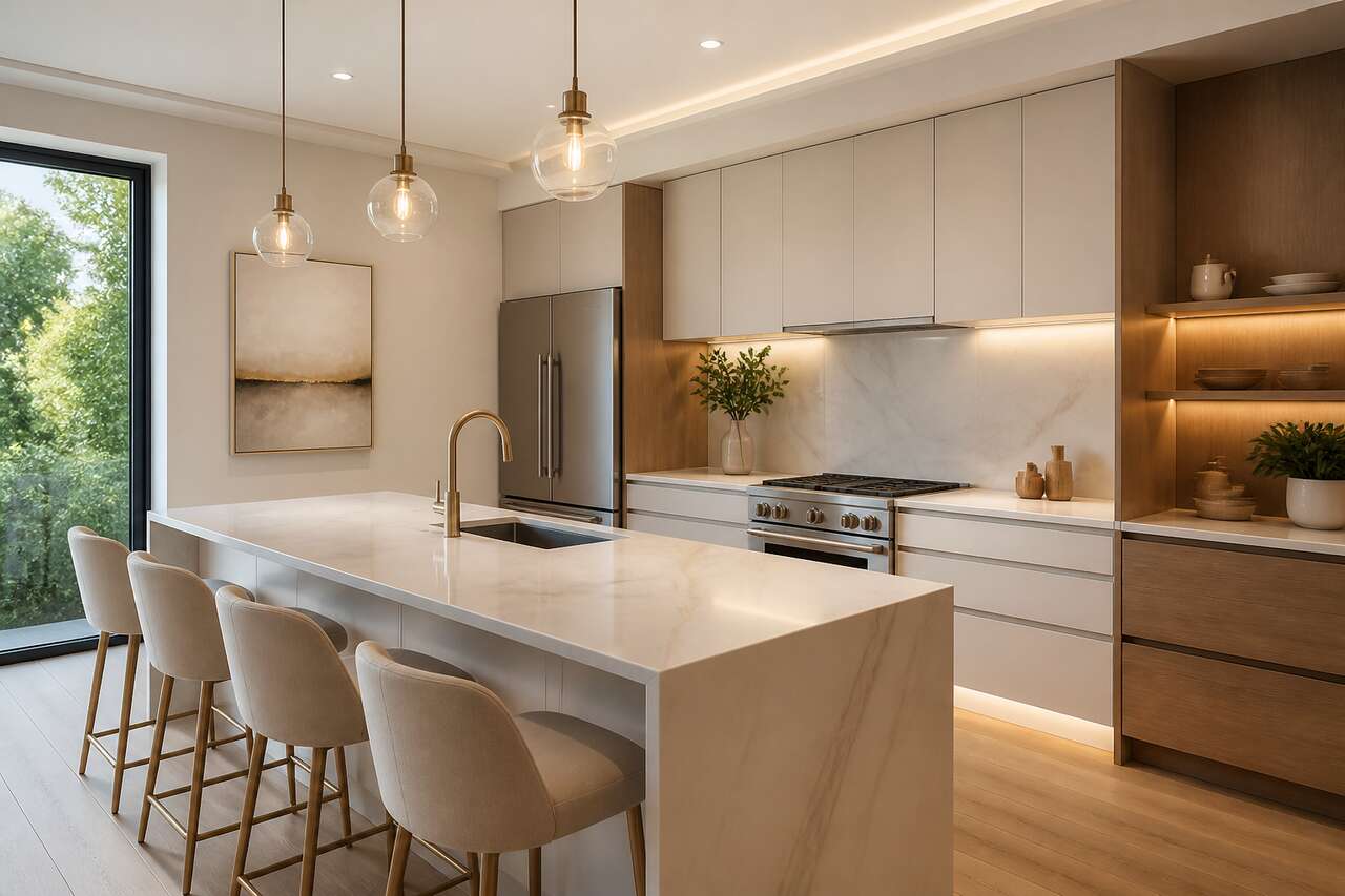 Harmoniser l'éclairage avec le design de la cuisine