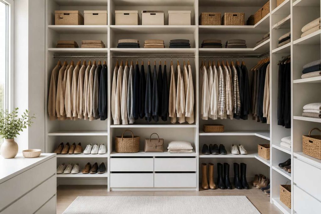 Accessoires indispensables pour organiser son placard