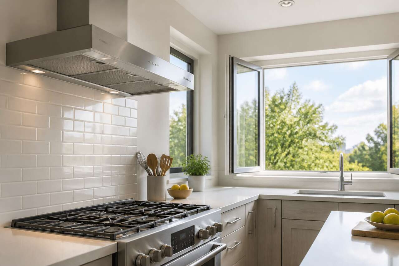 Prise d'air efficace : améliorer la qualité de l'air en cuisine