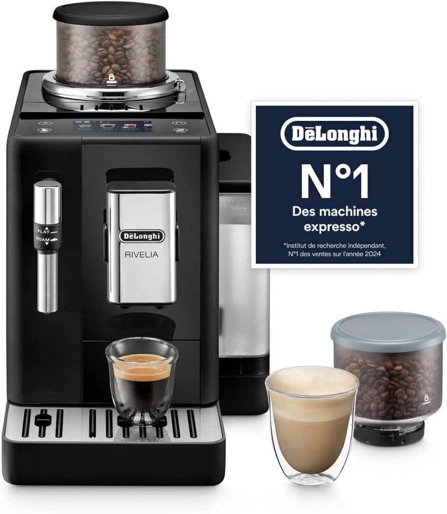 Test : de'Longhi Rivelia EXAM440.35.B, machine à café automatique