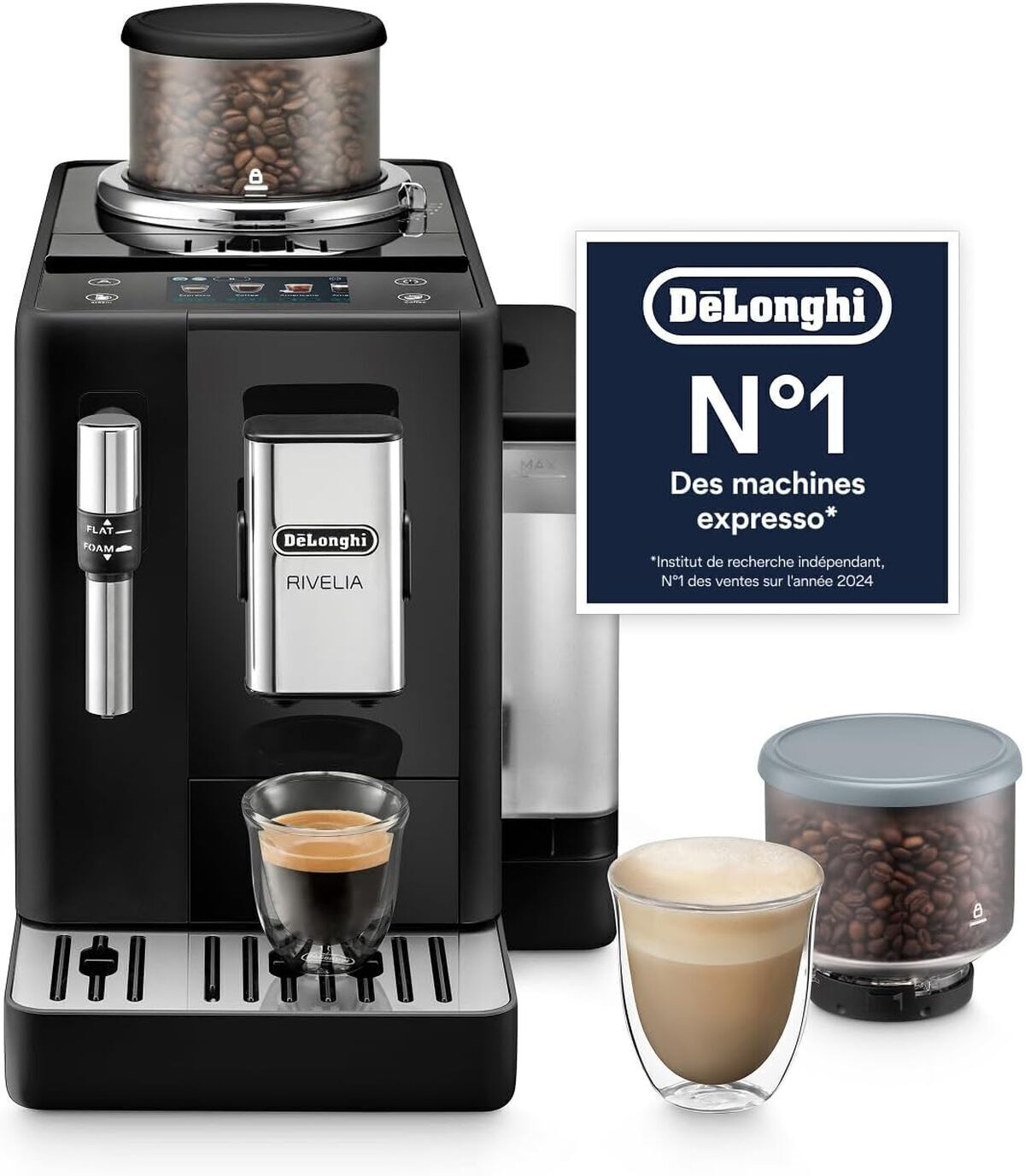 Test : de'Longhi Rivelia EXAM440.35.B, machine à café automatique